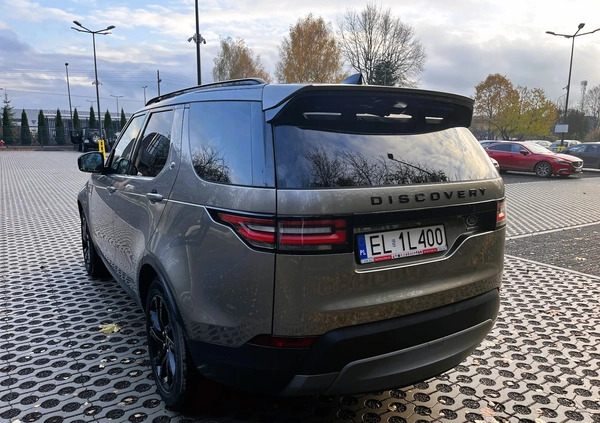 Land Rover Discovery cena 141000 przebieg: 193950, rok produkcji 2018 z Łódź małe 301